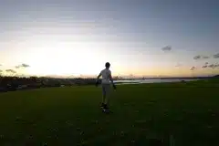 Onewheel Riding Sunset  Auckland