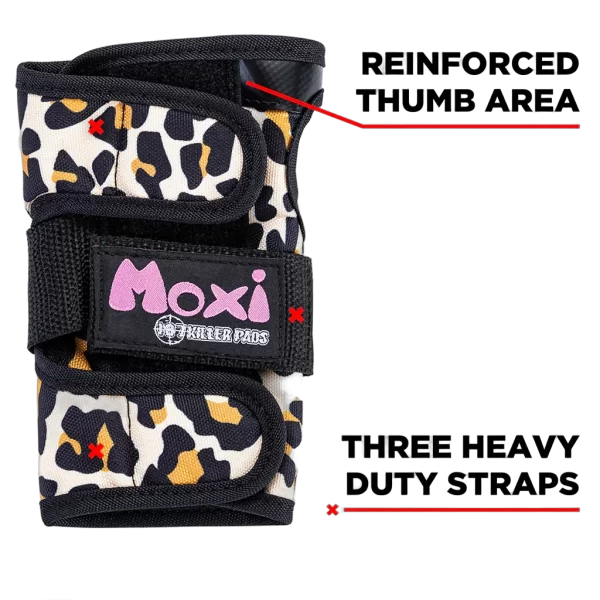 187 Killer Pads wrist guard moxi leopard