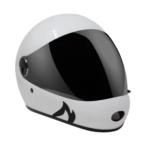 Predator DH6-Xe gloss white helmet