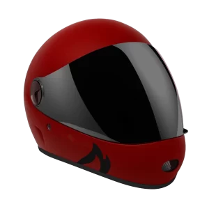 Predator DH6-Xe matte red helmet