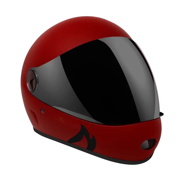 Predator DH6-Xe matte red helmet