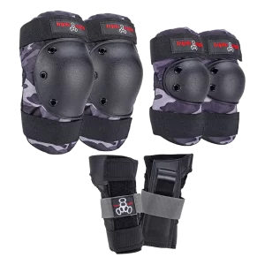 Triple 8 tri pack saver series charcoal camo