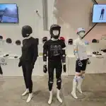 Atomic EV mannequins fitted with protective gear