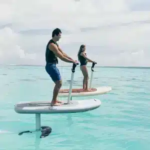 Flitescooter Couple Riding