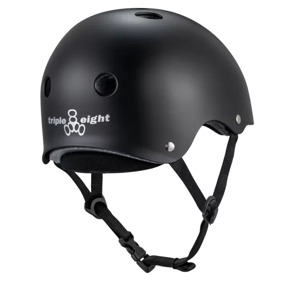 Triple 8 Helmet Deep Cover Black Matte