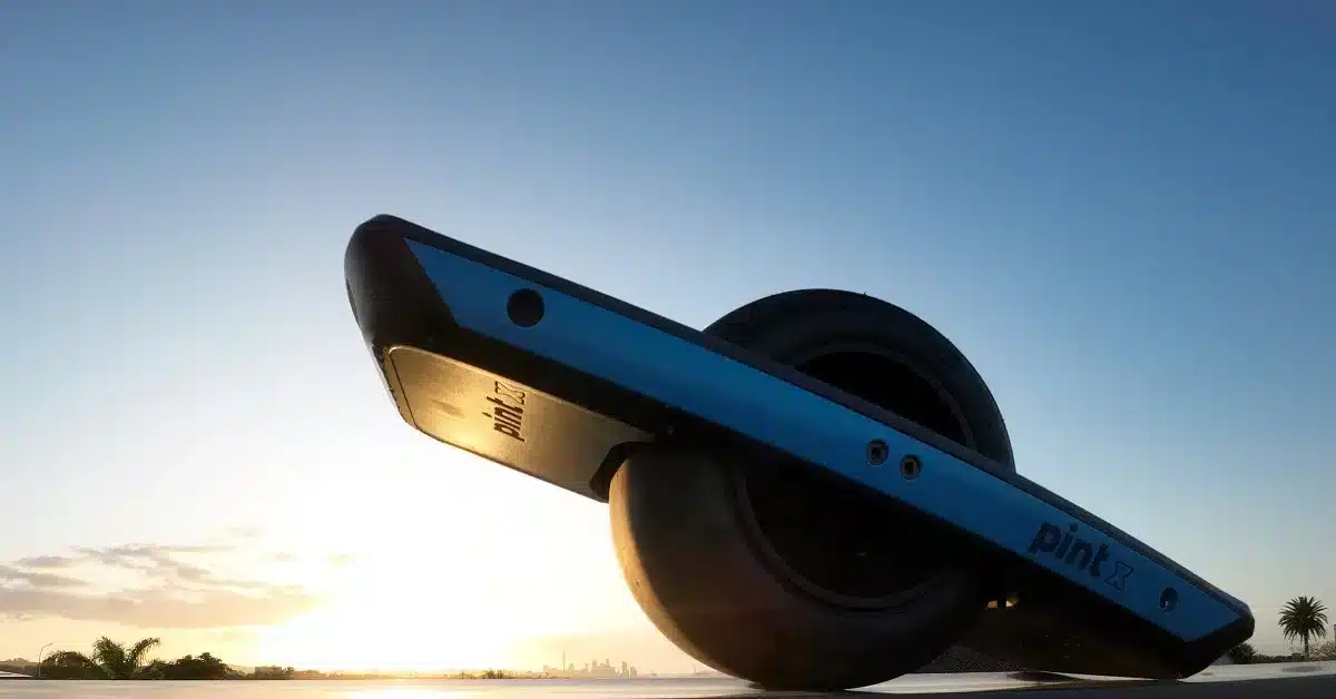 Onewheel PinX Auckland Sunset