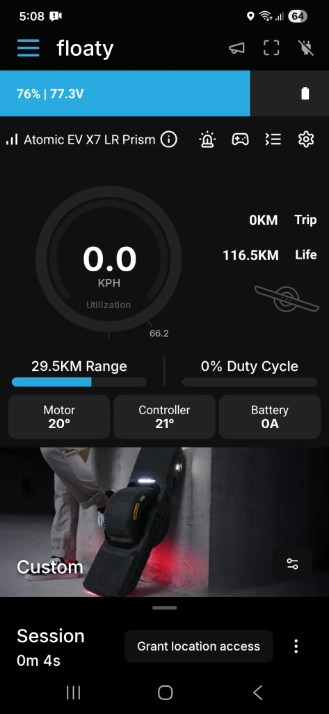 Fungineers Quick Start Floaty Default Main Screen