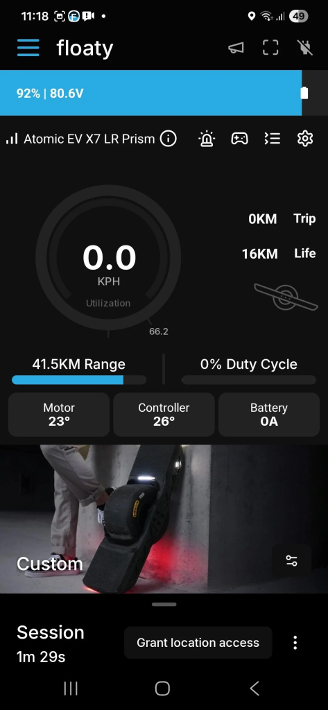 Fungineers Quick Start Floaty Main Screen