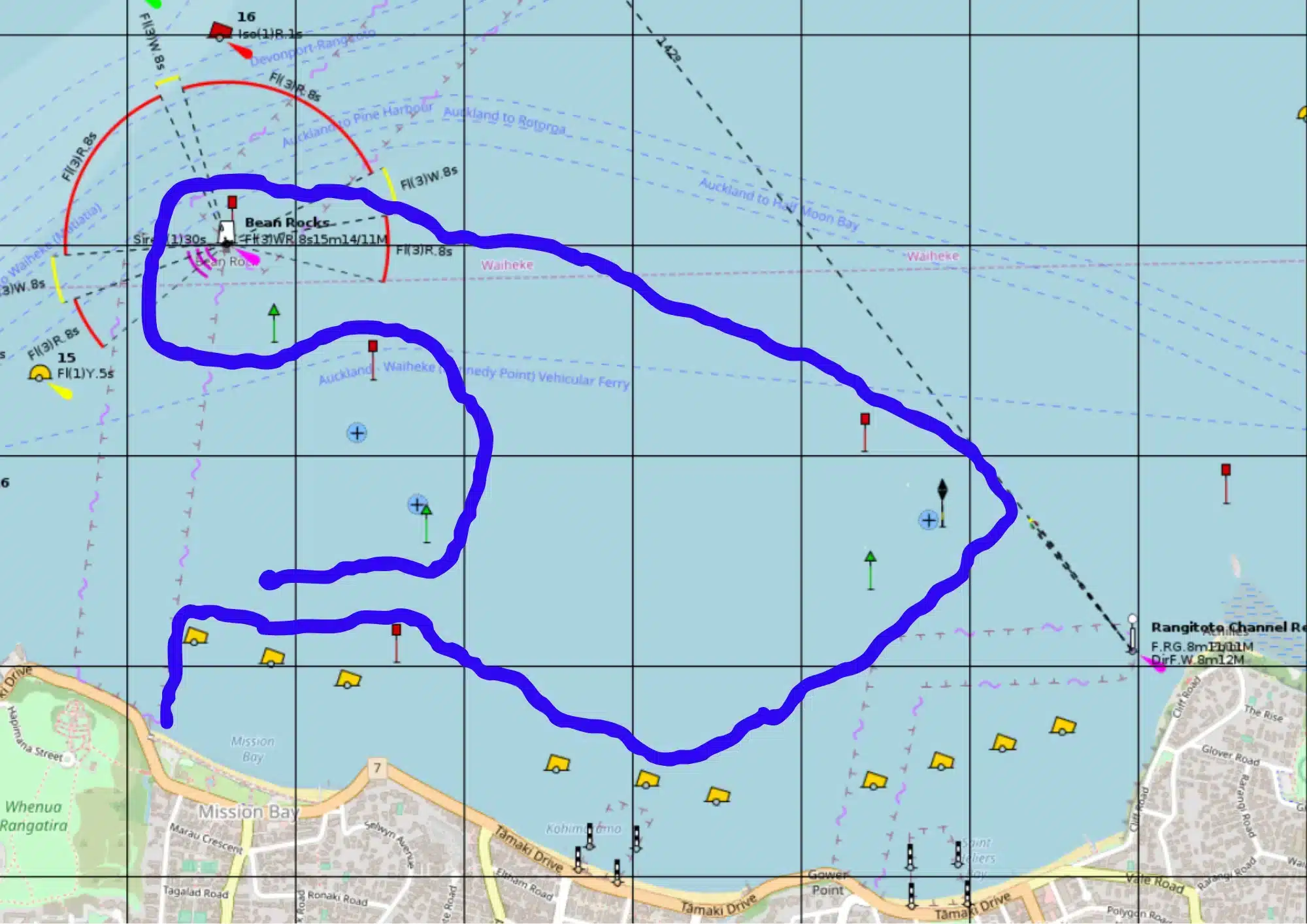Reef To Rock Race Route One Lap