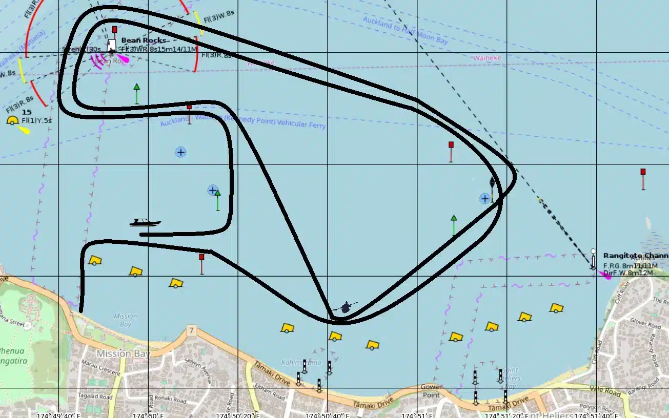 Reef To Rock Race Route Two Laps